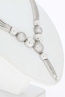 14 Karaat gouden dames Collier - 44 cm
