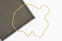 18 Karaat goud Koordketting - 51,1 cm
