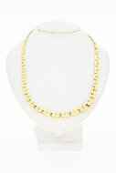 18 Karaat gouden dames Collier - 43 cm