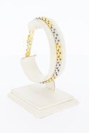 14 Karaat goud Tank armband - 19,6 cm