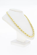 Gouden 14 Karaat Koordketting - 47,6 cm