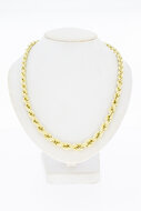 Gouden 14 Karaat Koordketting - 47,6 cm