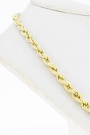 Gouden 14 Karaat Koordketting - 47,6 cm