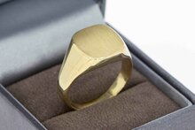 14 karaat goud heren Zegelring - 20,6 mm