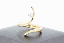 14 Karaat goud &quot;Frans Zeegers&quot; ring - 18,2 mm