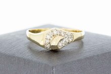14 Karaat gouden dames ring - 19,7 mm