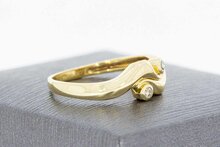 damesring met Diamant 14 karaat - 17,5 mm