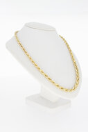 14 karaat goud Koordketting - 46 cm