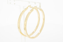 14 Karaat gouden dames oorringen - 5,5 cm