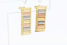 14 Karaat gouden Oorhangers - 2,1 cm