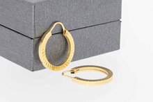 18 Karaat gouden Creolen Dames - 19,5 mm