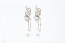 18 Karaat diamanten oorclips - 4,5 cm