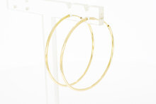 14 Karaat geel gouden oorringen - 4,3 cm