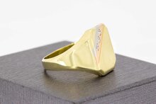 14 Karaat gouden heren Zegelring - 19,4 mm