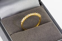 18 karaat diamant aanschuifring - 15,8 mm