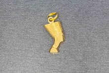 18 Karaat Nefertiti Bedel / Ketting hanger