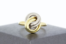 14 Karaat gouden &quot;Infinity&quot; ring - 19,5 mm