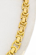 18 Karaat gouden platte Koningsketting - 60,4 cm