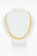 18 Karaat gouden heren Koningsketting - 52 cm
