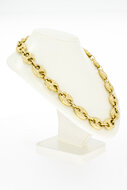 Anker ketting 18 Karaat gouden - 62,5 cm