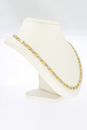 Valkenoogketting 14 karaat goud - 61,4 cm