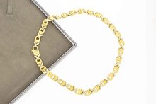 18 Karaat gouden damesketting - 43,1 cm