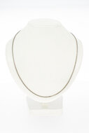 Venetiaanse Ketting 18 Karaat witgoud - 39,8 cm