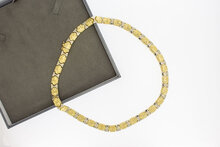 18 Karaat gouden Dames ketting - 45,5 cm