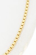 Venetiaanse ketting 18 Karaat goud - 50,6 cm