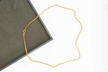 Venetiaanse ketting 18 Karaat goud - 50,6 cm