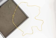 Venetiaanse ketting 14 Karaat goud - 70,5 cm