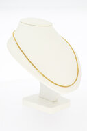 Venetiaanse ketting 18 karaat goud - 45,8 cm