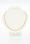 Venetiaanse ketting 18 karaat goud - 45,8 cm