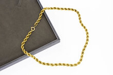 Koordketting 14 Karaat goud - 42,4 cm