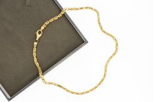 Byzantijnse ketting 14 Karaat goud - 46 cm