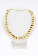 Jasseron ketting 14 Karaat goud - 45 cm