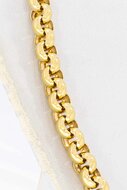 Jasseron ketting 14 Karaat goud - 45 cm