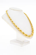 Koordketting 18 Karaat goud - 46 cm
