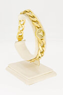 Gourmet armband 18 Karaat goud - 21,4 cm