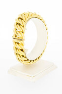 Gevlochten armband 18 Karaat - 20,5 cm
