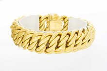Gevlochten armband 18 Karaat - 20,5 cm