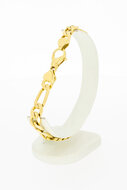 Figaro armband goud 18 Karaat - 22,9 cm