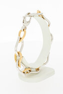 18 Karaat gouden dames armband - 20,4 cm