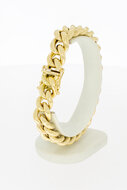 Gourmet armband 14 Karaat goud - 21,2 cm