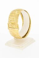 Vintage brede armband 18 Karaat - 19,5 cm