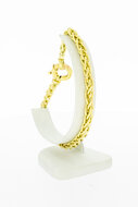 14 Karaat Vossenstaart armband - 25,3 cm