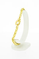 14 Karaat Vossenstaart armband - 25,3 cm