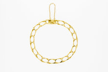 18 Karaat goud gourmet armband - 21,3 cm
