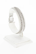 Gevlochten armband 14 Karaat - 19,3 cm