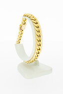18 Karaat Gourmet armband goud - 22,1 cm